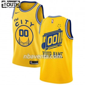 Camiseta Niños Golden State Warriors Personalizadas 2019-20 Nike Hardwood Classics Swingman